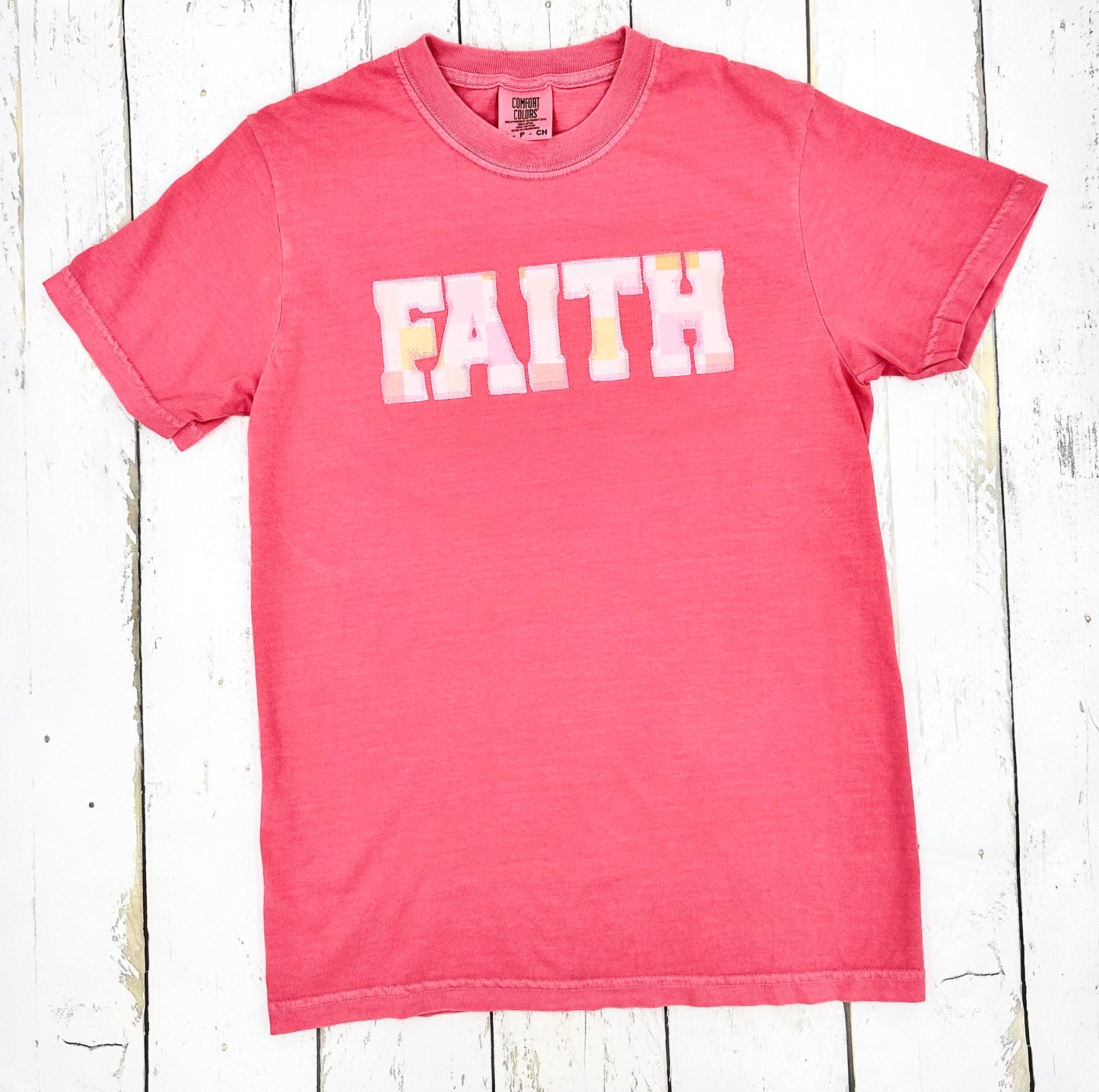 Checkered FAITH Tee