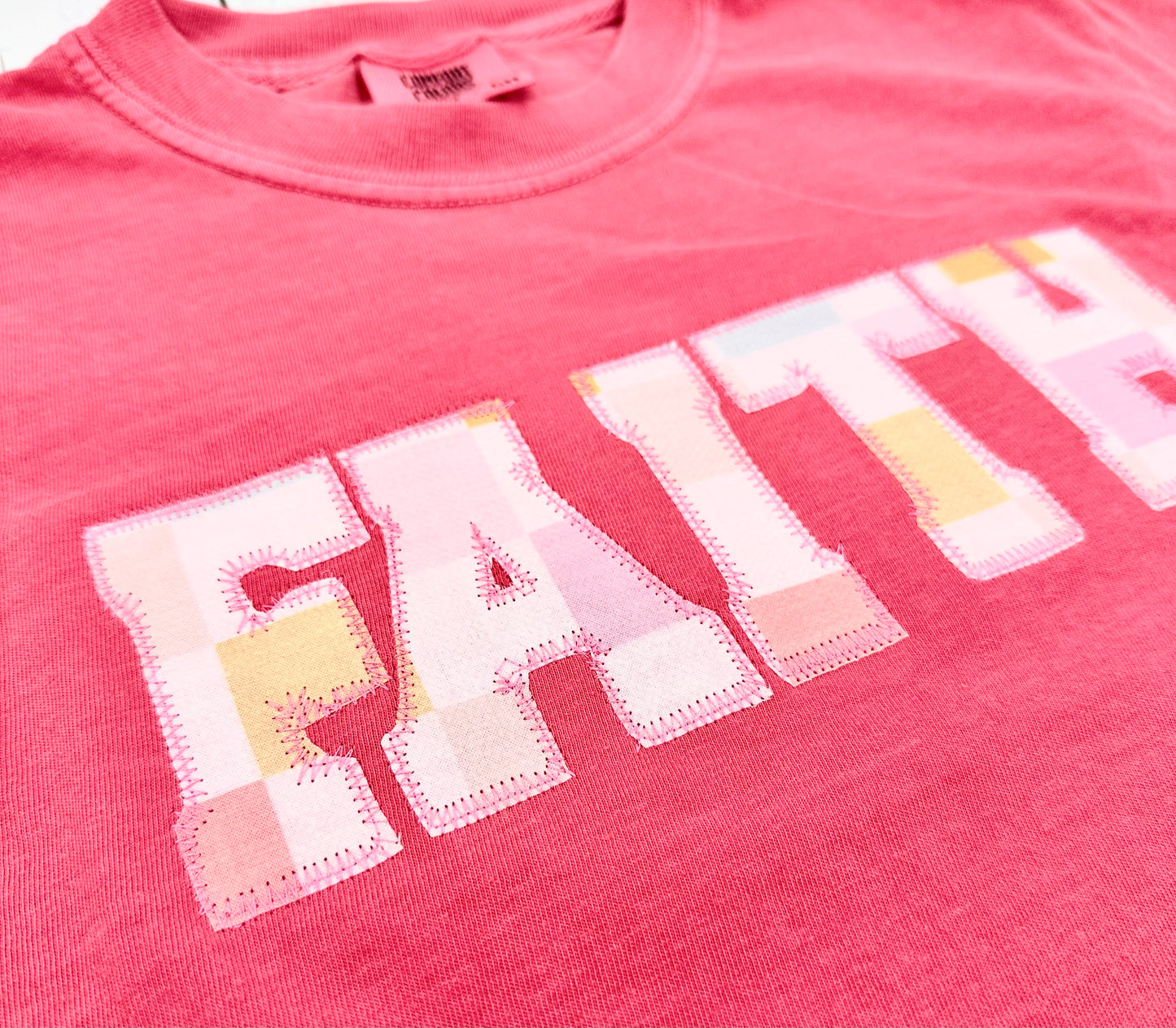 Checkered FAITH Tee