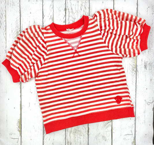 Simple Stripe Sweater Top