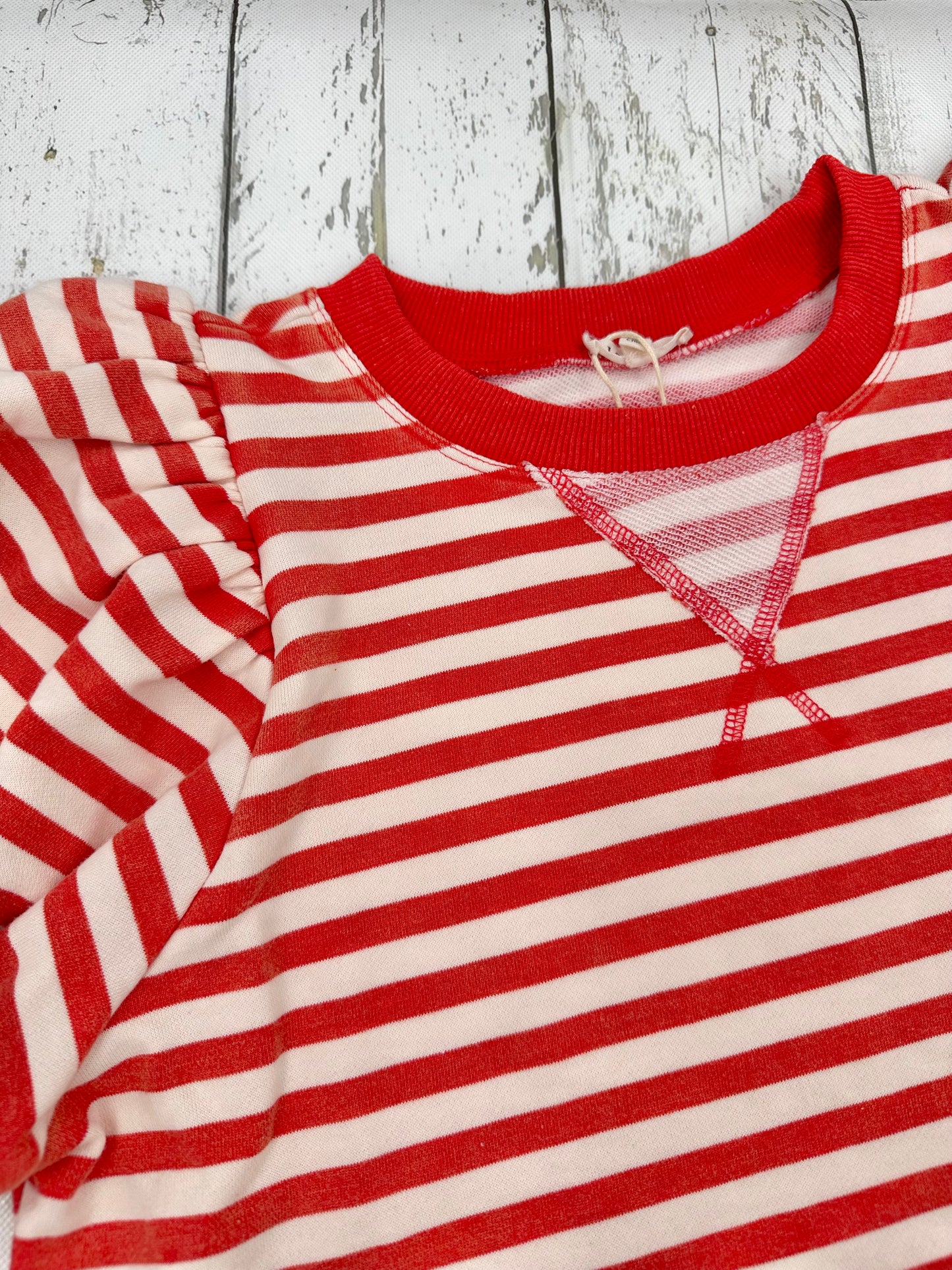 Simple Stripe Sweater Top