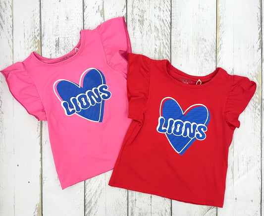 Lions Heart Flutter Tee