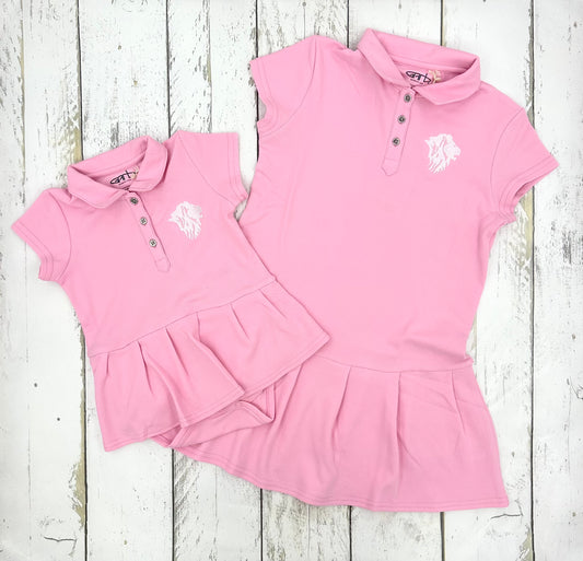Faith Pink Caroline Polo Dress