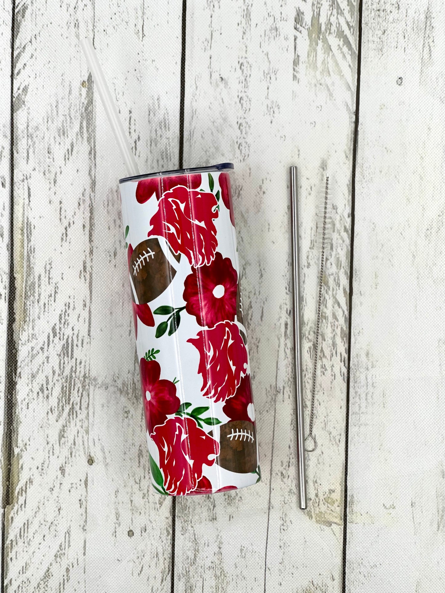 Floral Watercolor Tumbler