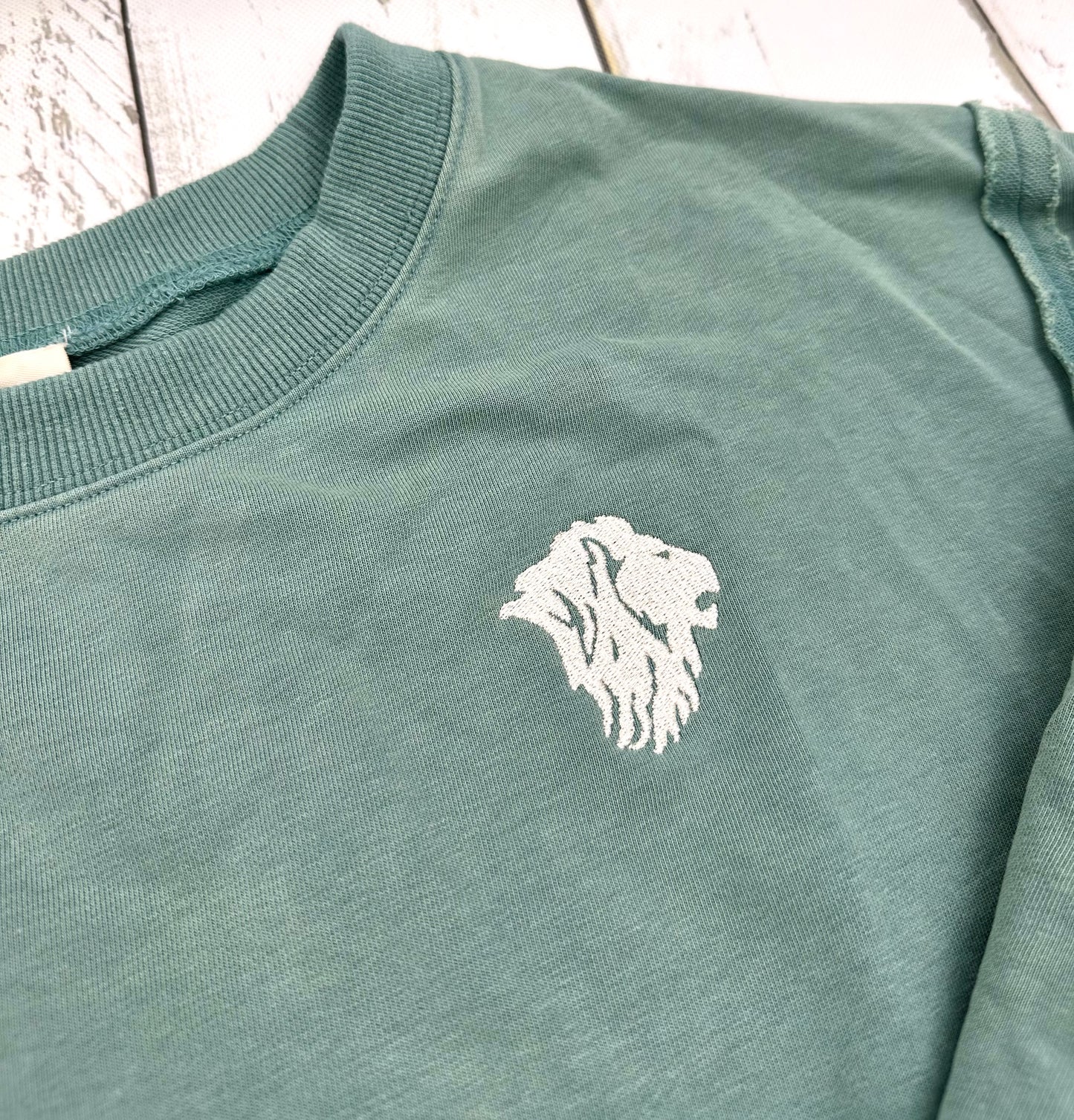 Comfy & Cozy Green Sweatshirt