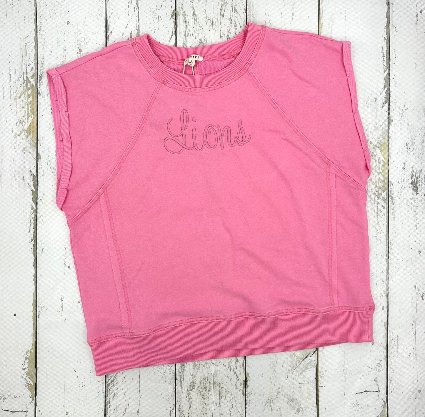 Pretty in Pink Lions Cap Sleeve