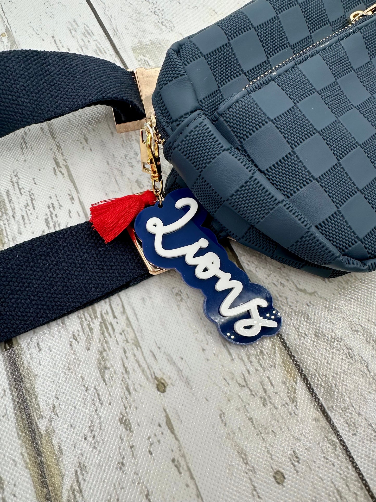 Check Cross Body Bag