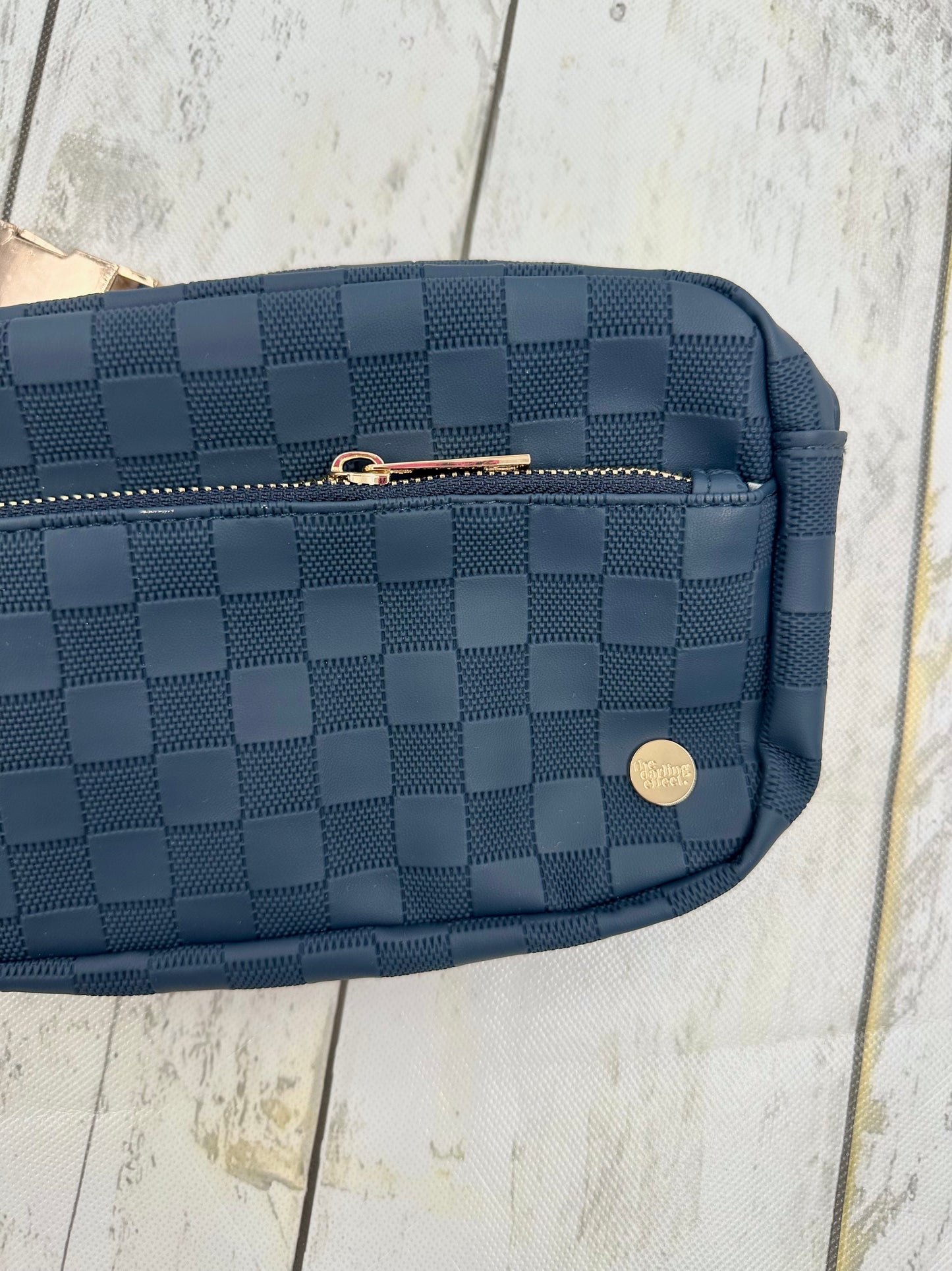Check Cross Body Bag