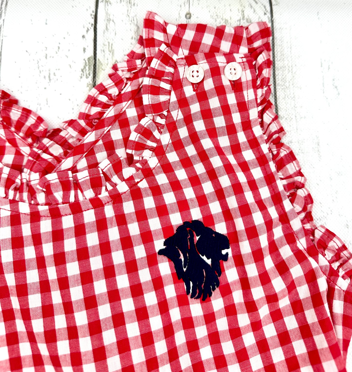 Alora Gingham Dress