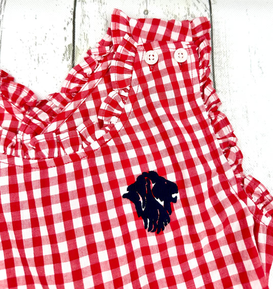 Alora Gingham Dress