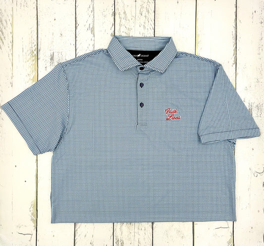 HL Gingham Polo (Faith Lions)
