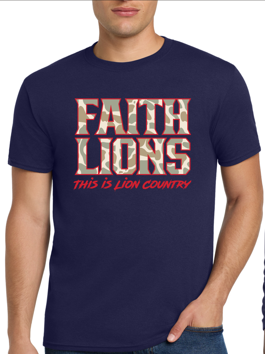 Lion Country T-Shirt (Cotton/Poly Blend)