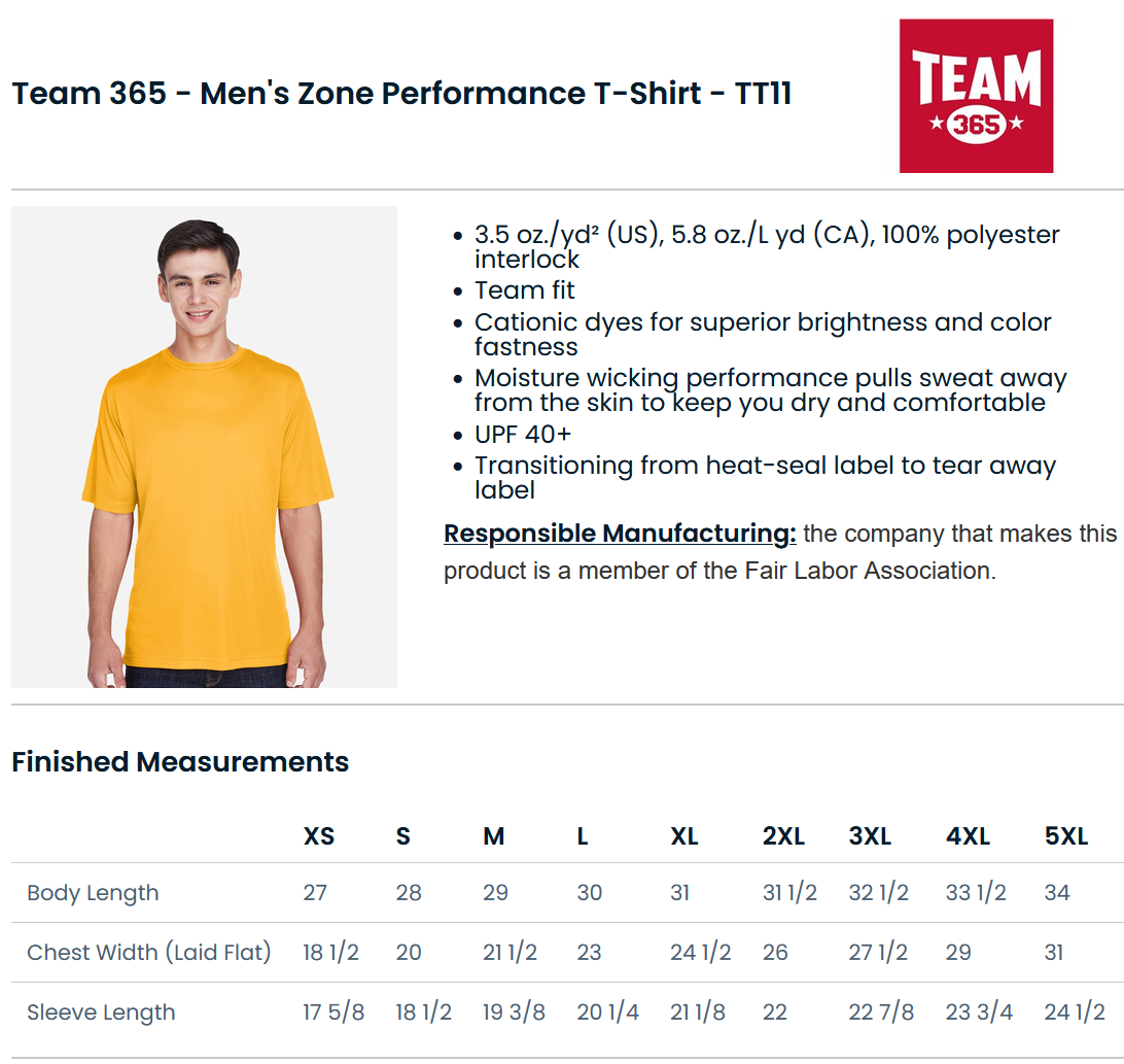 Football Playoffs 2026 (Team 365 Dri Fit T-shirt)