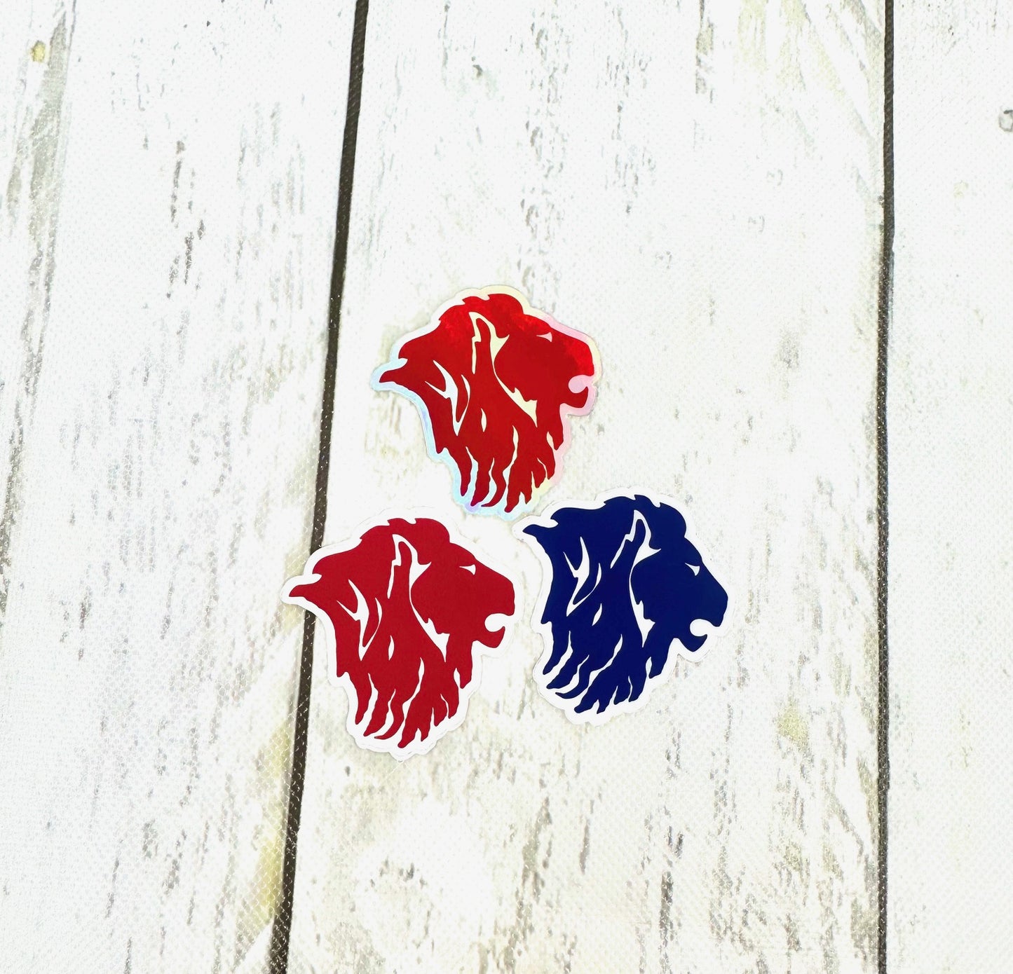 Lion Logo Stickers