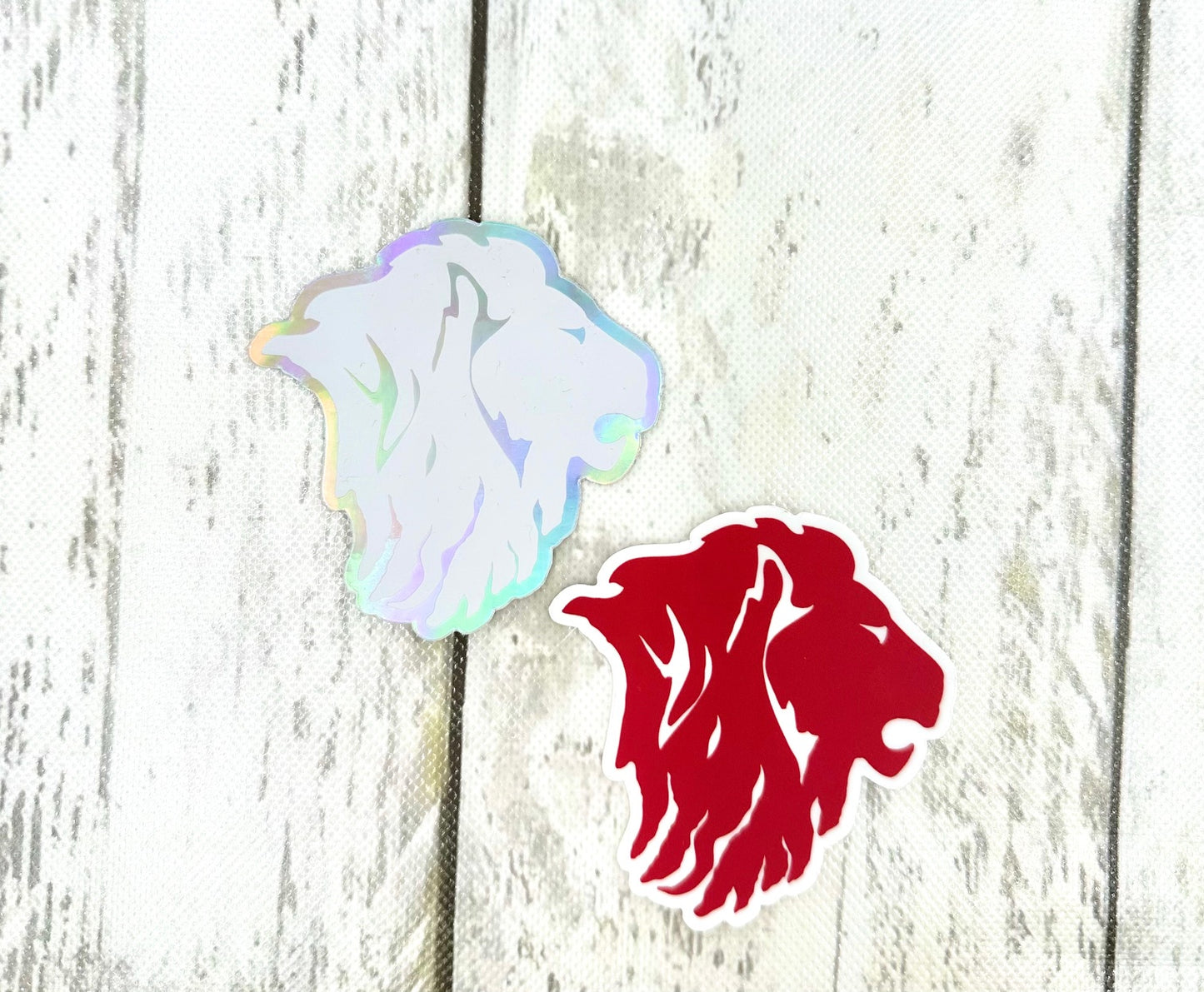 Lion Logo Stickers
