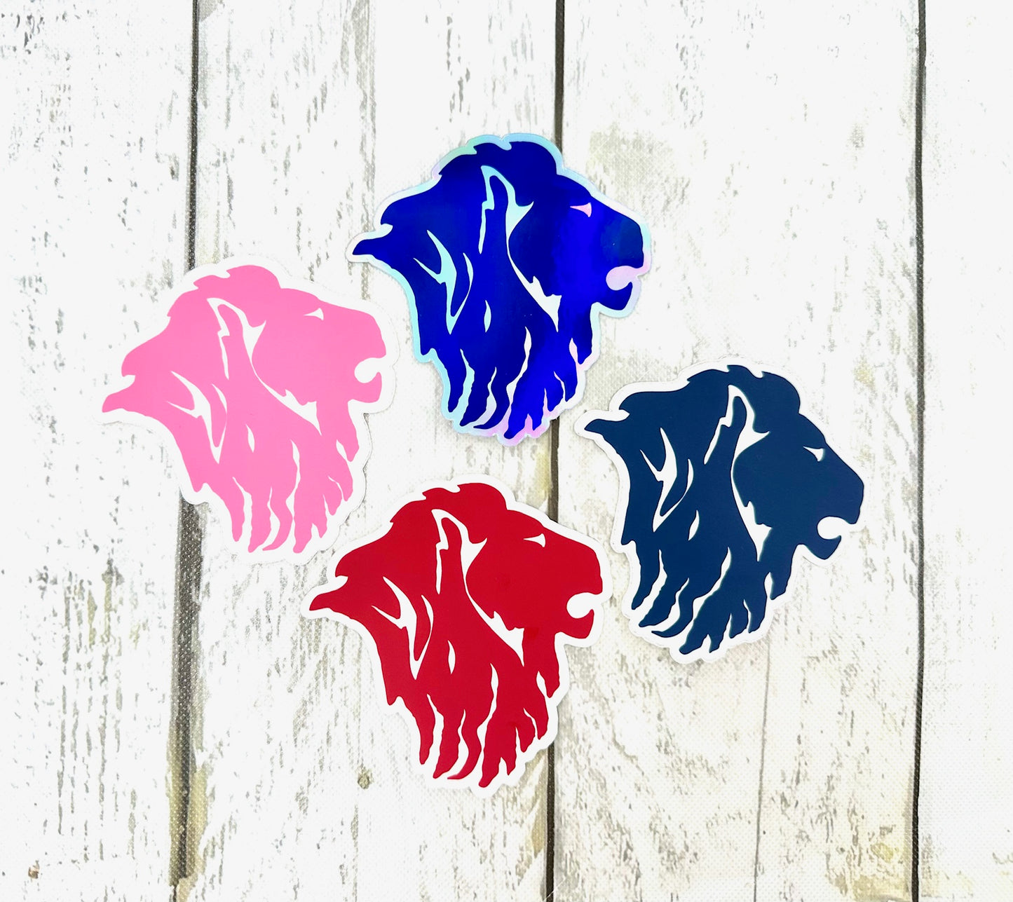 Lion Logo Stickers