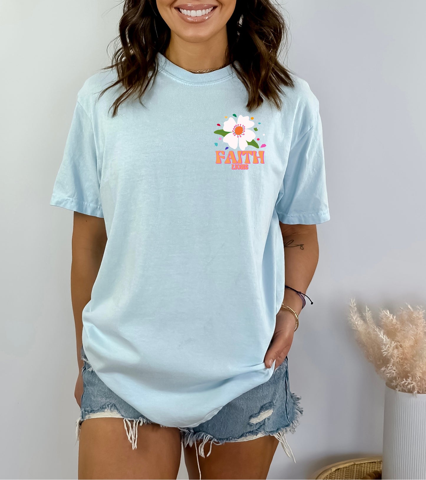 Faith Floral Tee